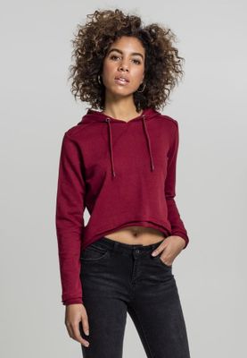 Kort hoodie dam