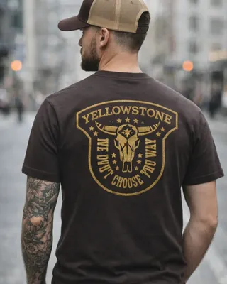 We Don't Choose The Way Premium Trucker Cap (BrownKhaki)