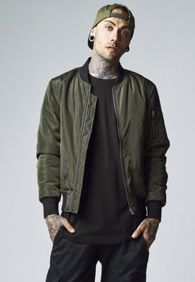 Bomber jacket two tones lined