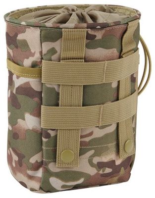 Påse med nätficka MOLLE camo