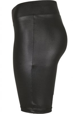 Cycle shorts in imitation leather