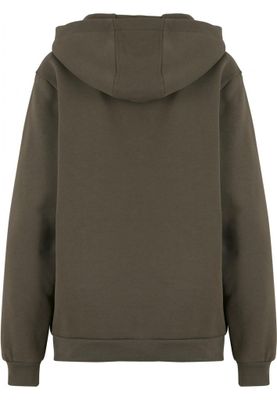 Ladies Loose Brushed Fleece Hoody