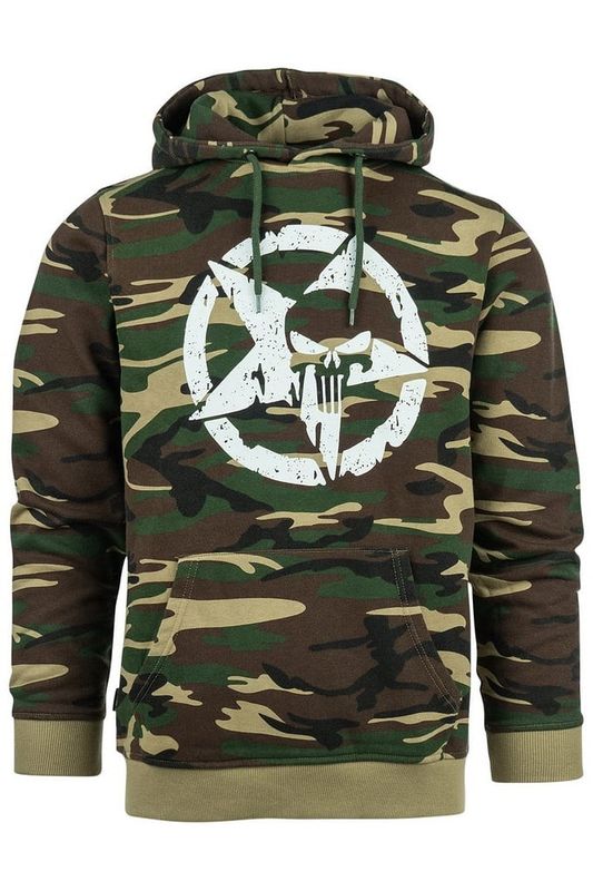 Allied Star-Punisher camo hoodie