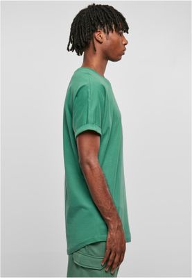 Long Shaped Turnup Tee Leaf