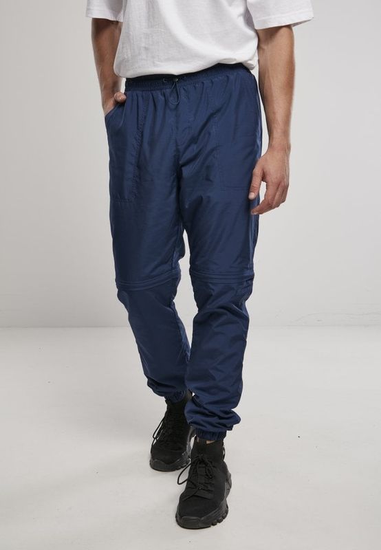 Blue men's trousers and shorts