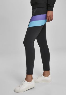 Leggings with color blocks