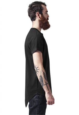 Long t-shirt for men asymmetric