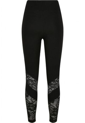 Highwaist Lace Inset Leggings