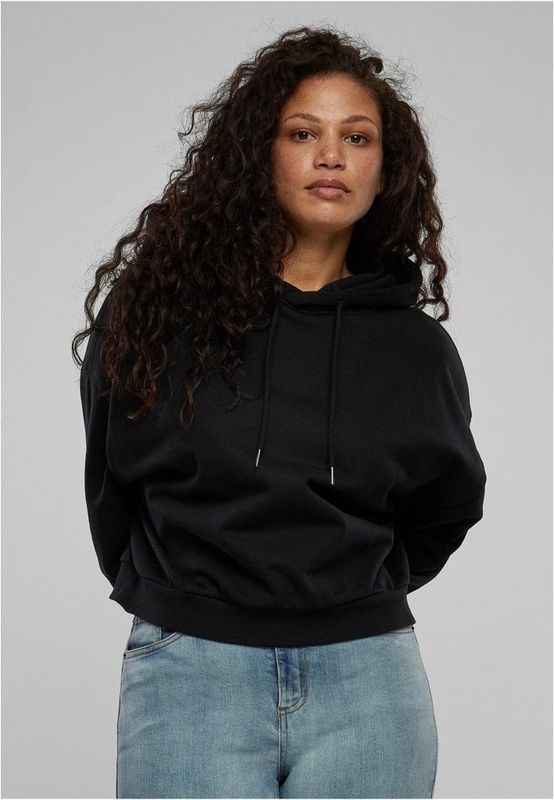 Ladies Cropped Heavy Hoody