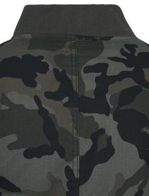 Vintage bomberjacket camouflage