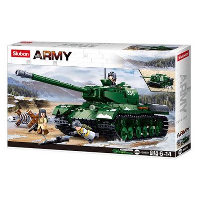 (Battle of Budapest) heavy tank 2 in 1 - Sluban - M38-B0979