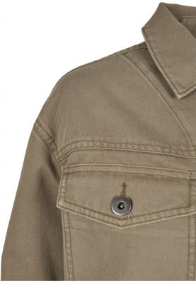 Shirt jacket in oversize women
