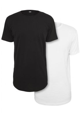 2-pack Shaped long tee