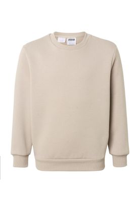 Tröja för barn med fluffy Crewneck – molnfärg