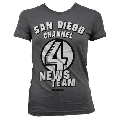 San Diego Channel 4 Girly T-shirt