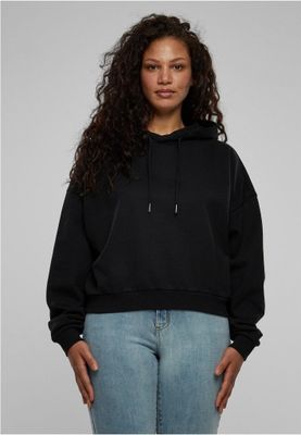 Ladies Cropped Heavy Hoody