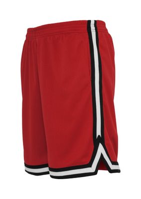 Sporty shorts with stripe mens