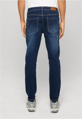 Jeans Basic för herr – mellanblå tvättad
