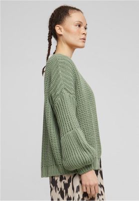 Women's thick knitted cardigan