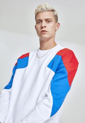 3-tone oversizse crewneck