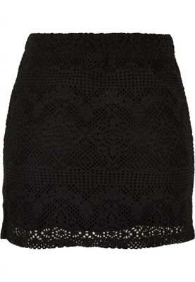 Ladies Crochet Lace Mini Skirt