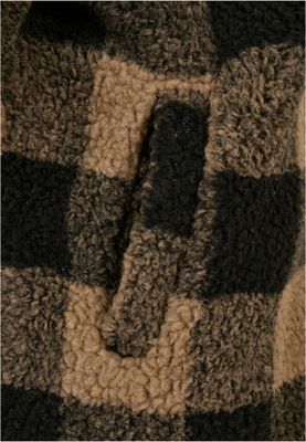 Randig jacka för dam – softtaupe/black