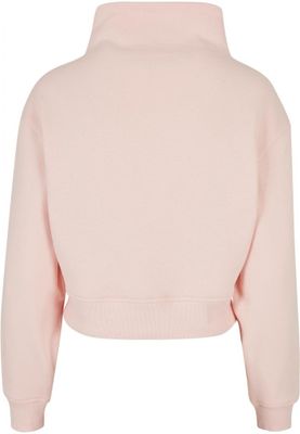 Ladies Organic Short High Neck Crew