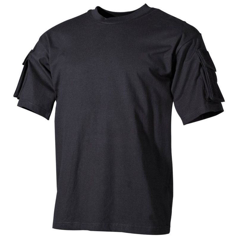 US T-shirt with sleeve pockets