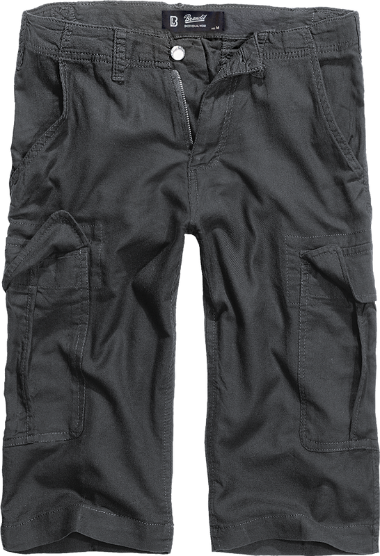 Brandit Havannah Vintage knälånga shorts dam – svart