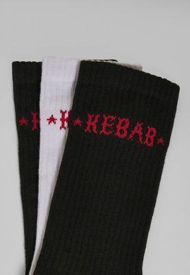 Kebab socks 3-pack