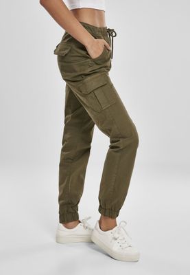 Cargo pants with high waist lady