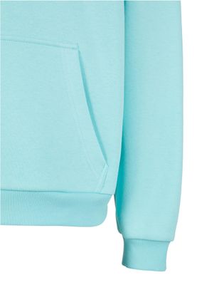 Huvtröja för herr med fluffy oversize – berylblue