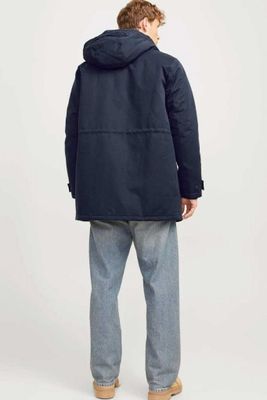 Navy polar parka mænd