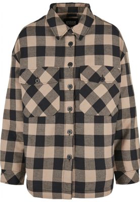 Ladies Flanell Padded Overshirt