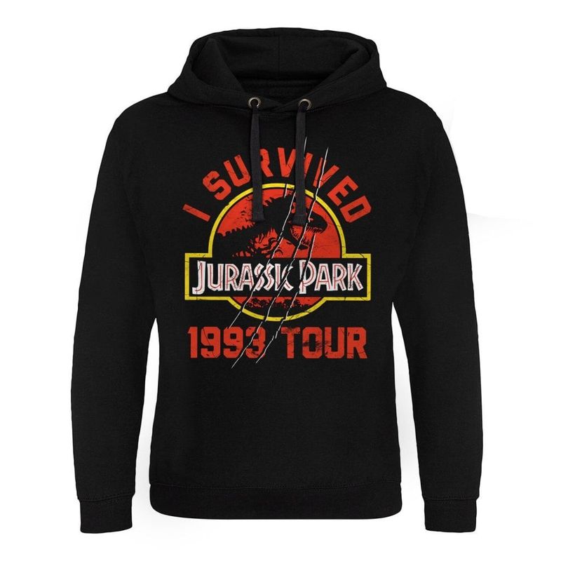 Jurassic Park 1993 Tour Epic Hoodie Mand