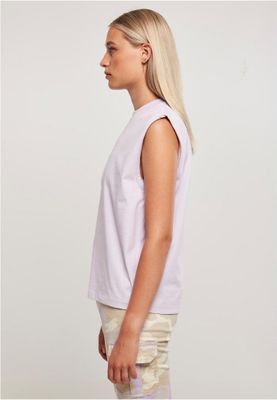 Ladies Organic Heavy Padded Shoulder Tank Top