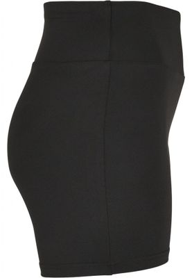 Short cycling pants with a high waist