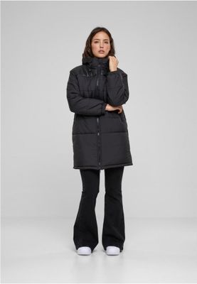 Long puffer jacket lady