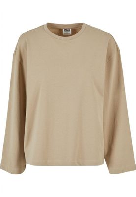 Organic oversized long sleeve tank top