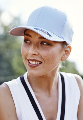 Lyseblå flexfit cap 5 panel