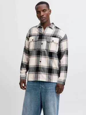 Overshirt skjortjacka herr
