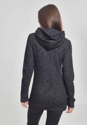 Ladies Slub Terry High Neck Hoody