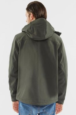 Fleece lined softshell jacket - men