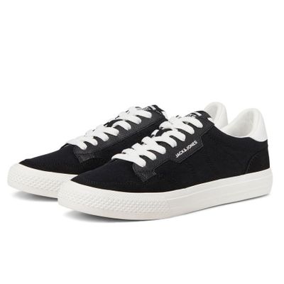 Black sneaker suede-like material