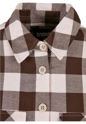 Ladies Flanell Padded Overshirt