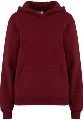 Ladies Organic Loose Brushed Fleece Hoody