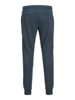 Mörkblå slim fit joggingbyxa