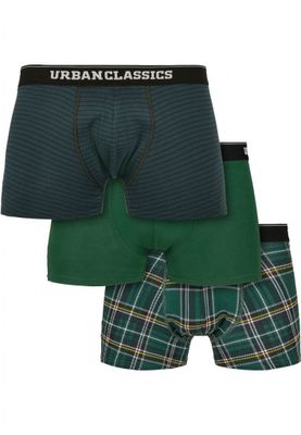 3-pack green boxer shorts