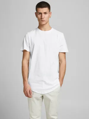 3-pack T-shirt med runt avslut