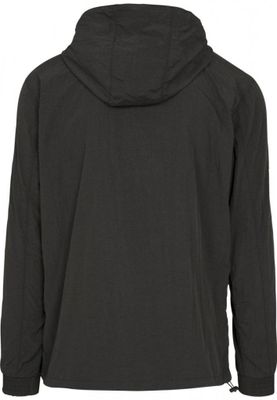 Crinkle pull over jacket